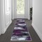 Flash Furniture Purple 2' x 7' Abstract Design Accent Area Rug ACD-RGTRZ863-27-PU-GG - alternate 1